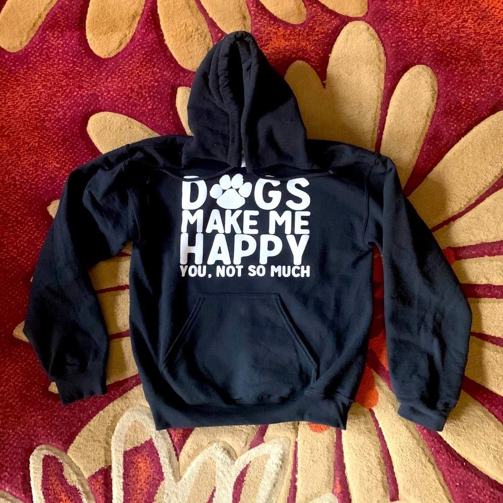 Dogs Make Me Happy Hoodie